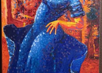 Noche de arte, música y bohemia con el artista plástico Ángel Berríos en San Germán