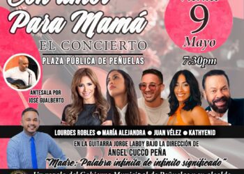 Una noche de amor y música:  Homenajea a las Madres en la Plaza Pública de Peñelas