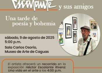 Tarde de poesía y bohemia con el artista Héctor Escalante y sus amigos