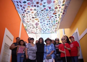 San Juan inaugura “San Juan Tejido” como primera obra del proyecto Arte en los Callejones