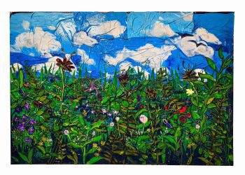 Miguel Ángel Feba debuta con “Flor silvestre” en Galería Petrus