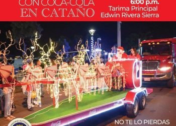 Municipio de Cataño tendrá esta noche el espectáculo navideño más vistoso del fin de semana con la llegada de Santa Claus y la Carroza Iluminada de Coca-Cola