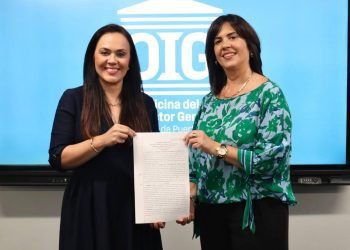 Contralora e Inspectora General sellan acuerdo histórico para fortalecer la integridad y la fiscalización gubernamental