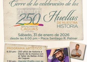 Caguas culmina la celebración de la conmemoración de sus 250 años de fundación con un gran evento artístico