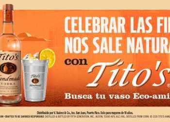 Tito’s celebra la tradición de las fiestas de la calle con vasos eco-amigables