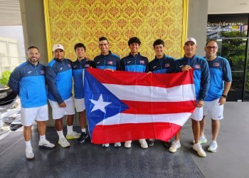 Selección de Puerto Rico lista para su debut en la Copa Davis en Bangkok